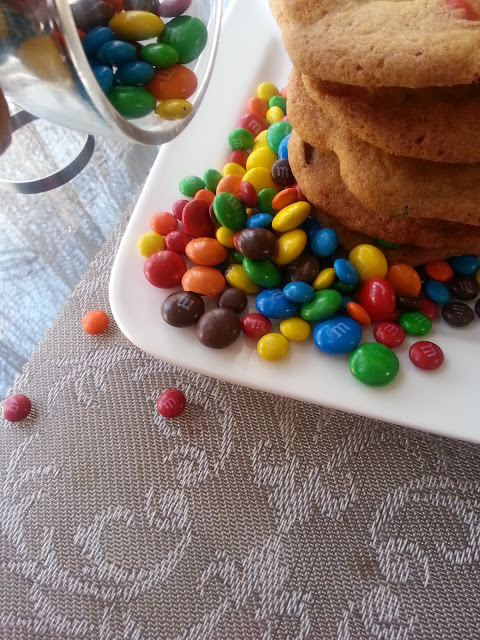 M&M Cookies.