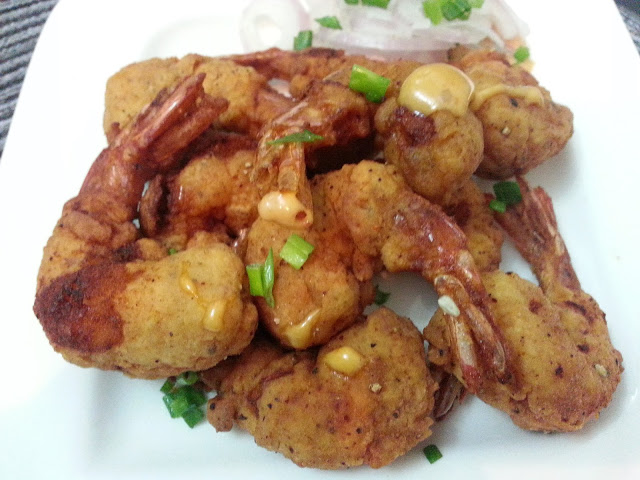 Spicy Fried Prawns