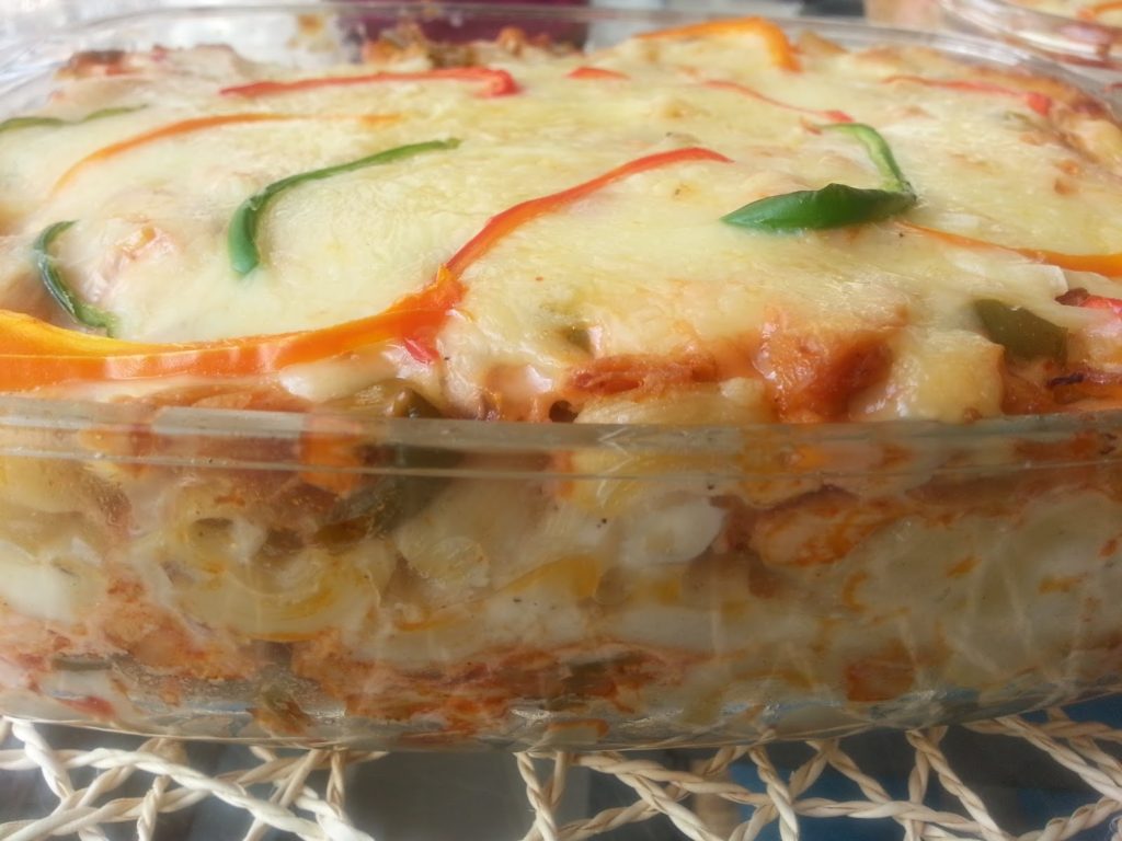 Baked Chicken Pasta.