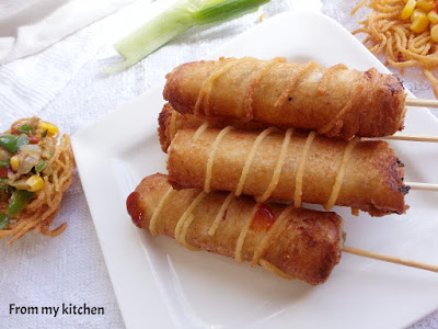 Noodle Wrap Cheese Pops.