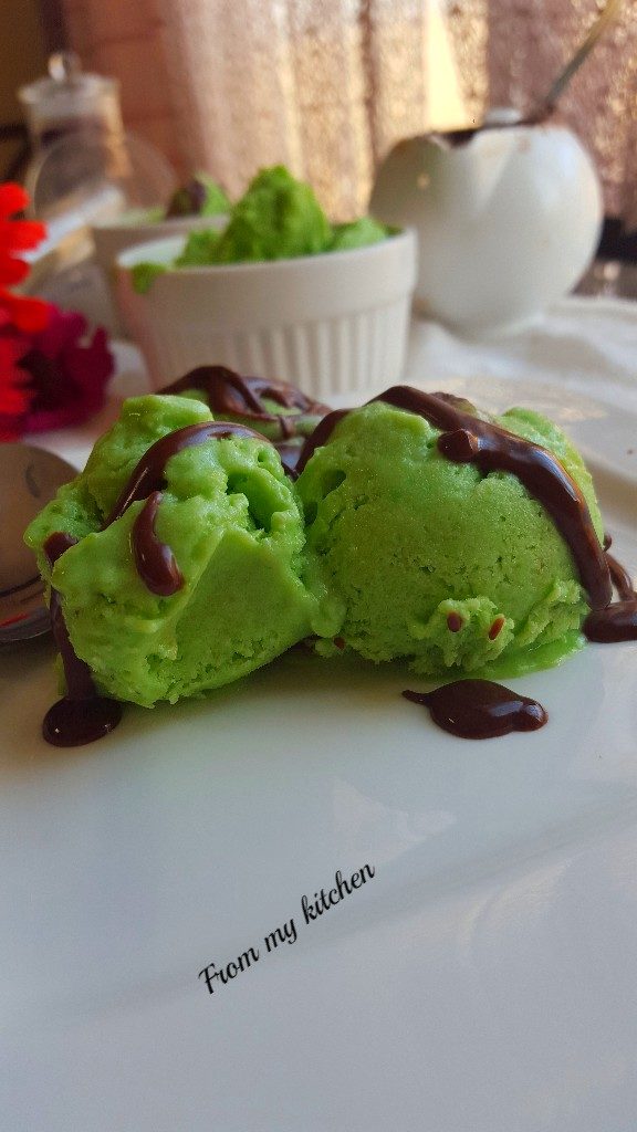 Avocado Ice cream.