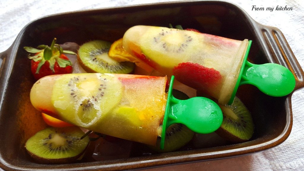 Fruit Popsicle.