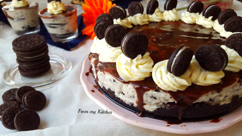 No Bake Oreo Cheesecake.