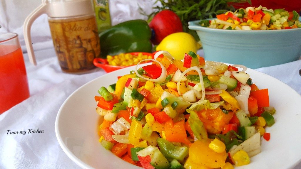 Sweet Corn Salad.