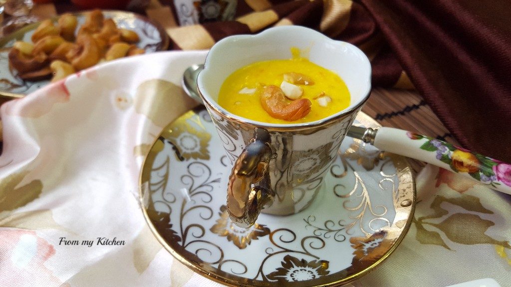 Carrot & Apple Kheer/Payasam.