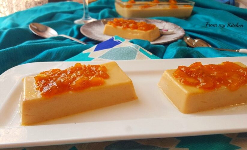 Butterscotch Mango Pudding.