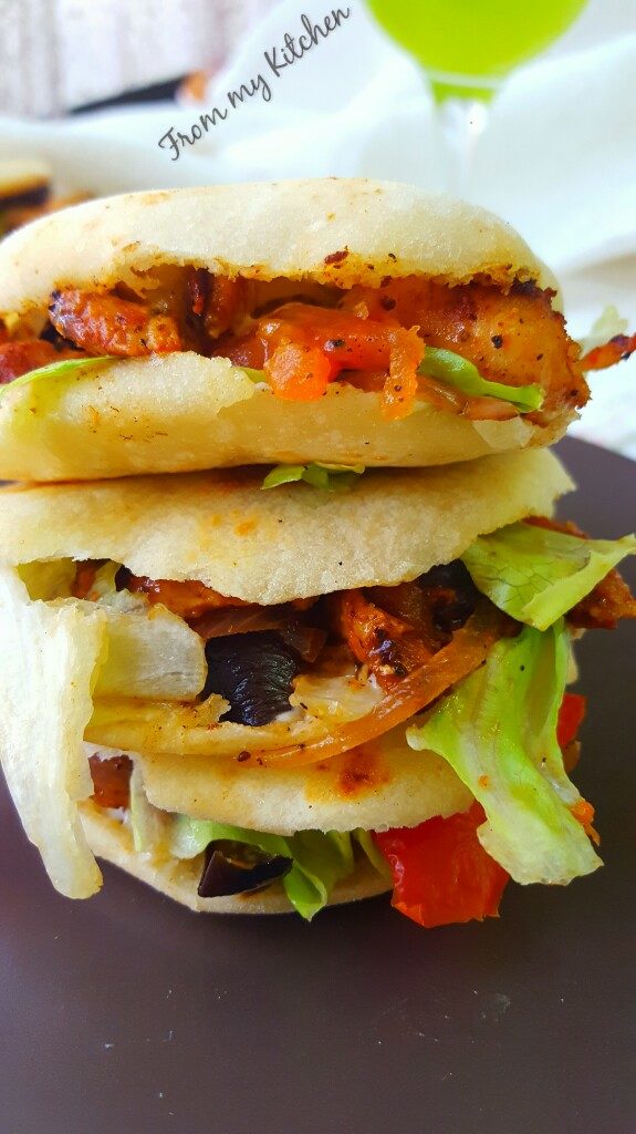 Stuffed Pita Bread. - From My Kitchen