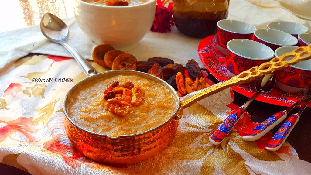 Dates Vermicelli Kheer.