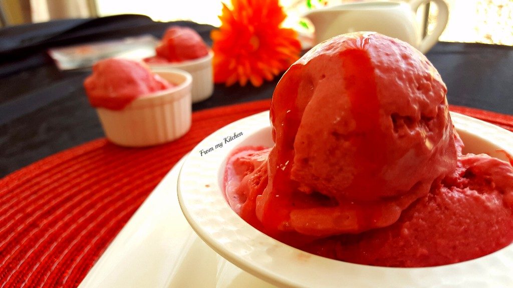 Beetroot Ice Cream.