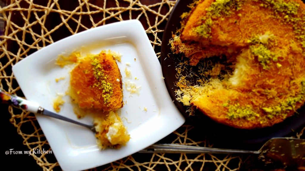 Kanafeh with Cream & Cheese