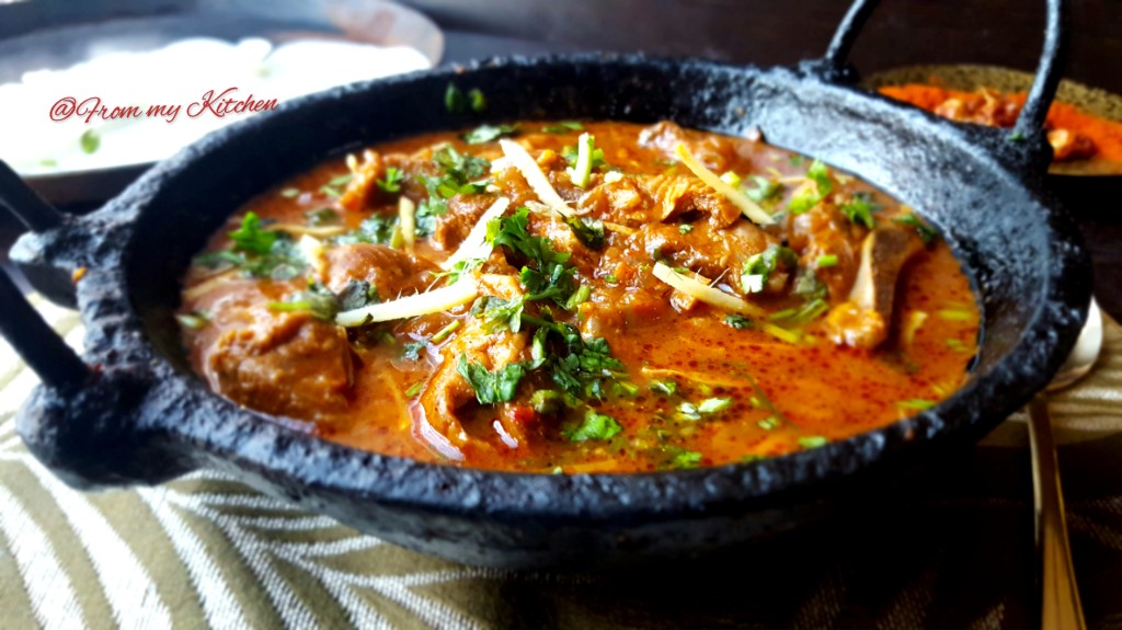 Rajasthani laal Maas – From My Kitchen