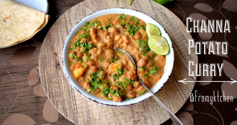 Channa potato Curry