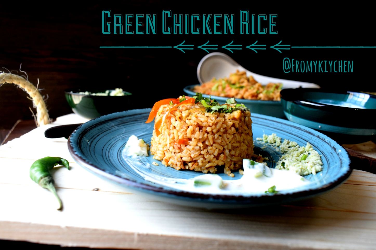 Green Chicken Rice