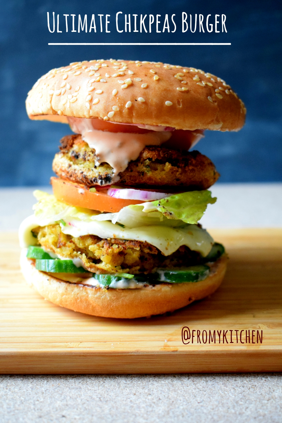 Ultimate Chickpea Burger