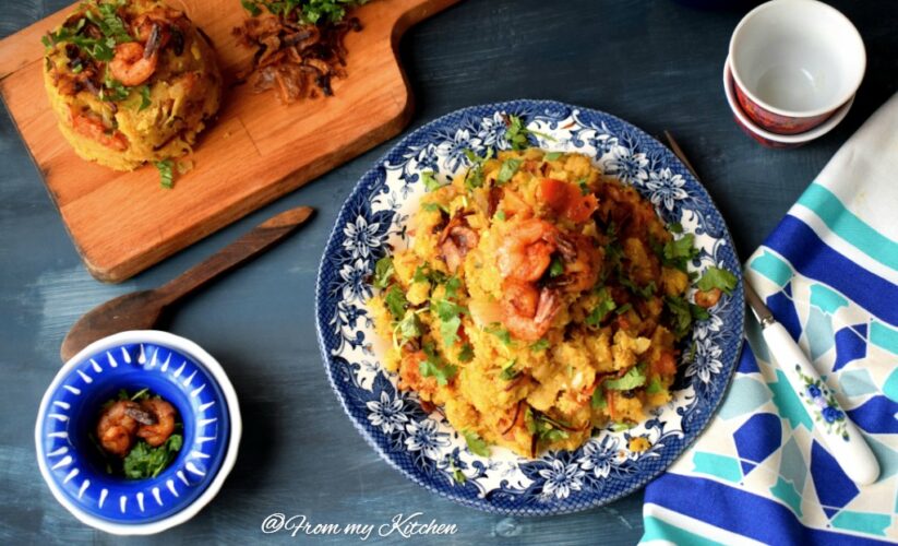 Prawn Thari Biriyani or Semolina Biriyani