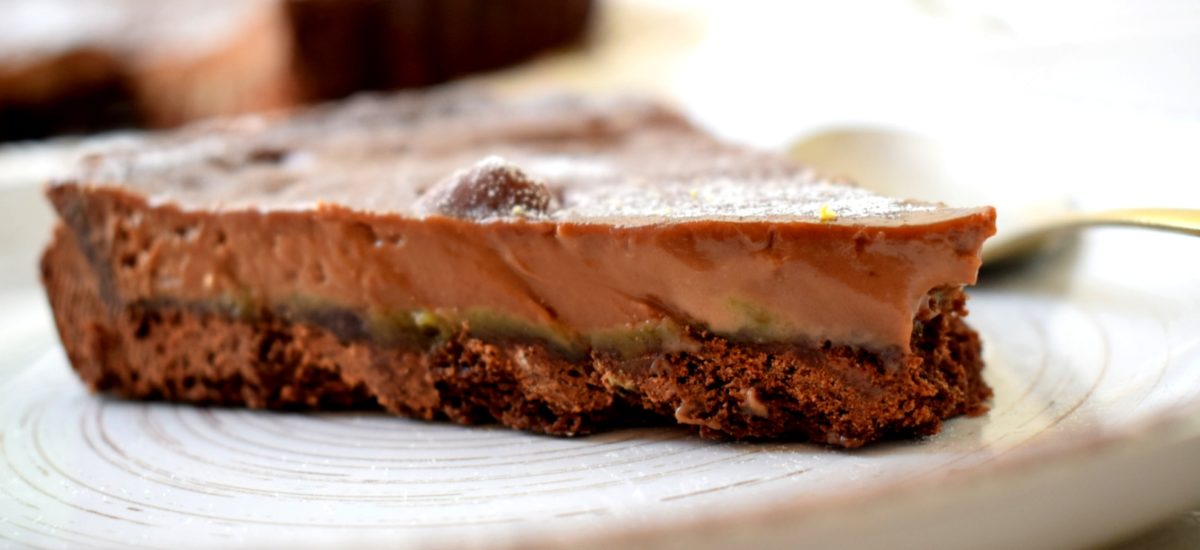 Milk Chocolate & Pistachio Tart