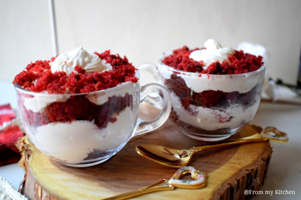 Red Velvet Cake Parfaits