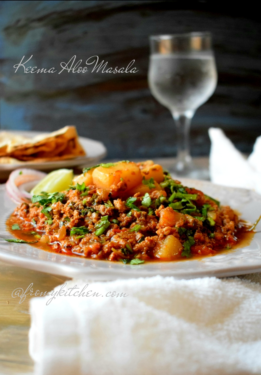 Aloo Kheema Masala - From My Kitchen