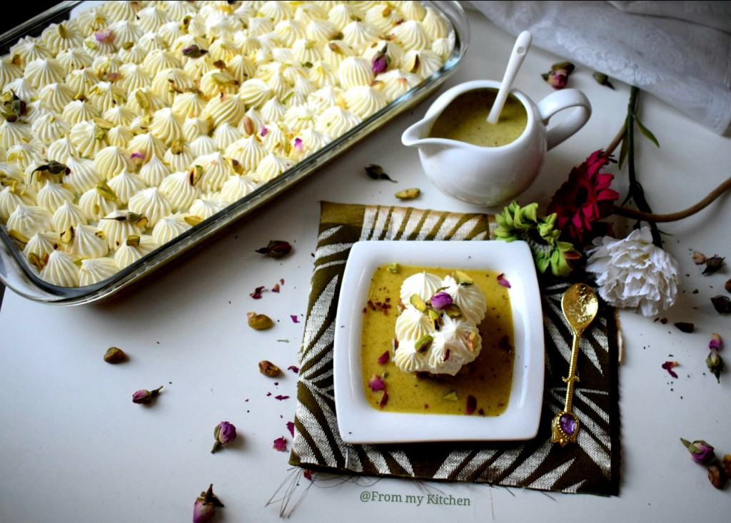 Instant Rasmalai Flavored Milk Cake - Savory&SweetFood