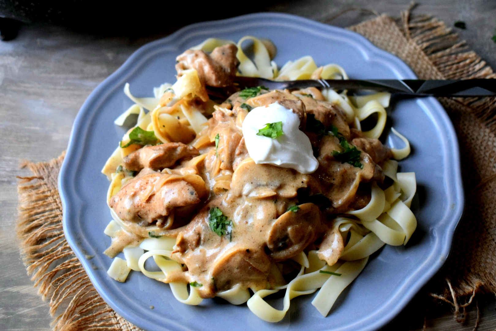 Chicken Stroganoff