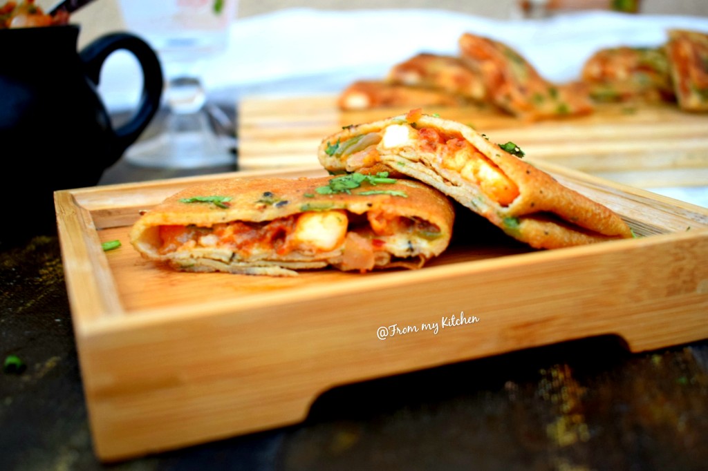 Cheesy Paneer Pockets