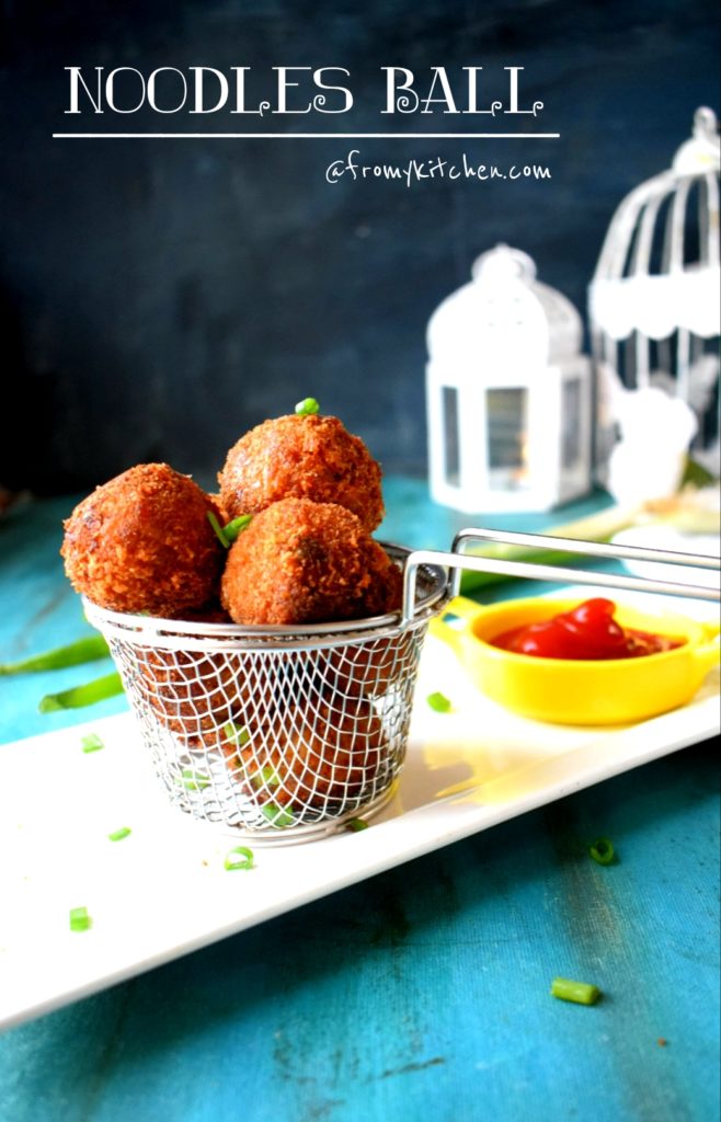 Noodles Ball From My Kitchen