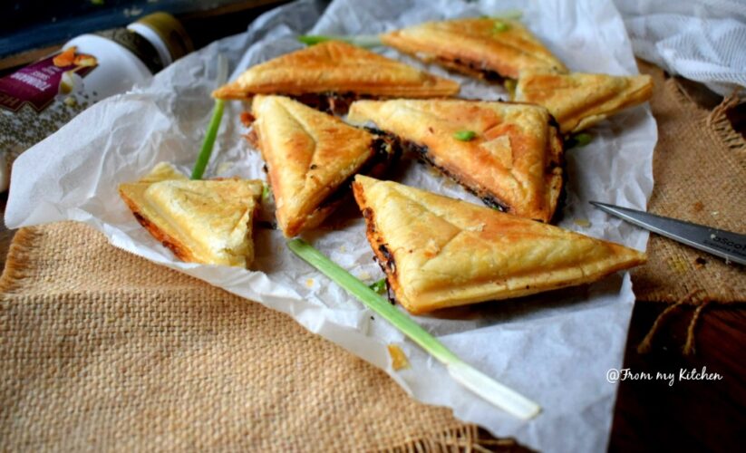 Puff Sandwich with Chilly Beef