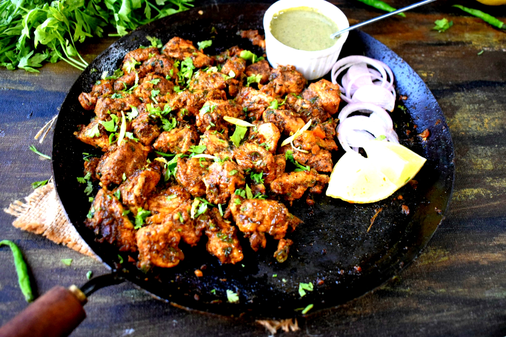 Tawa Chicken – From My Kitchen