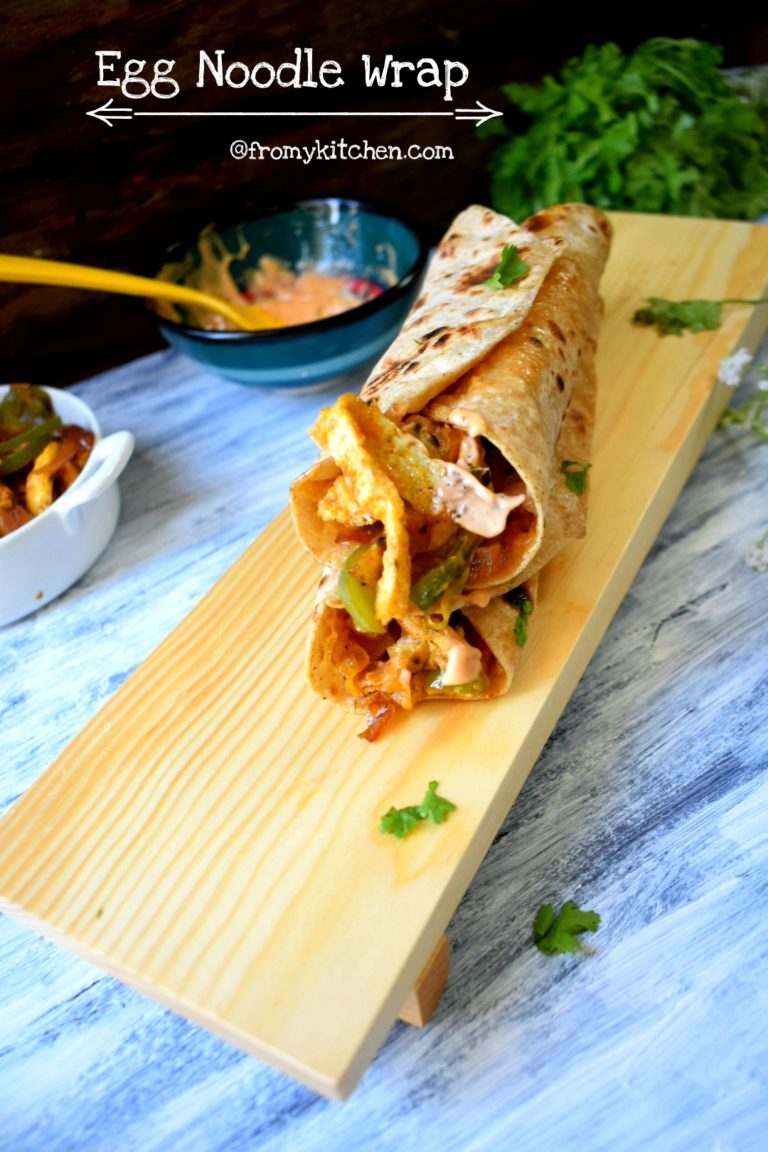 Egg Noodle Wrap From My Kitchen