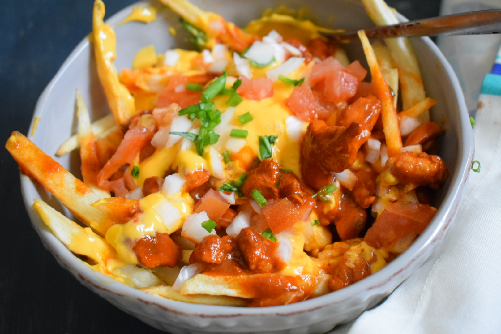 Tandoori Chicken Fries with Perfectly Homemade Fries
