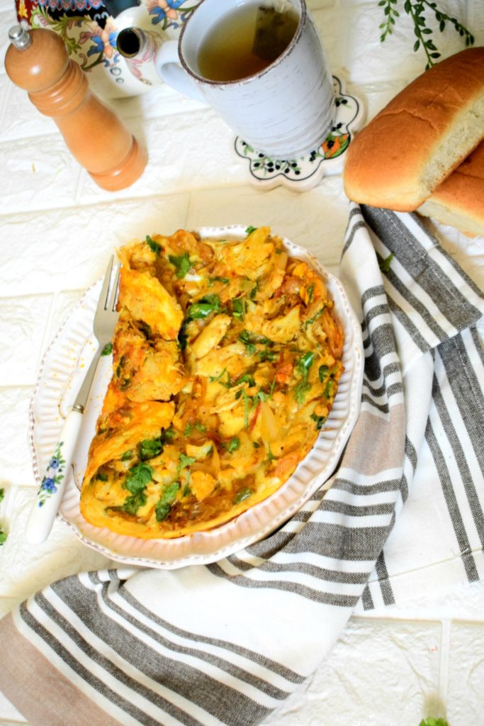 Cauliflower Omelette From My Kitchen