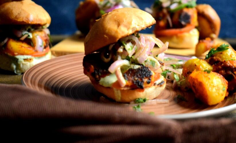 Tandoori Potato Slider