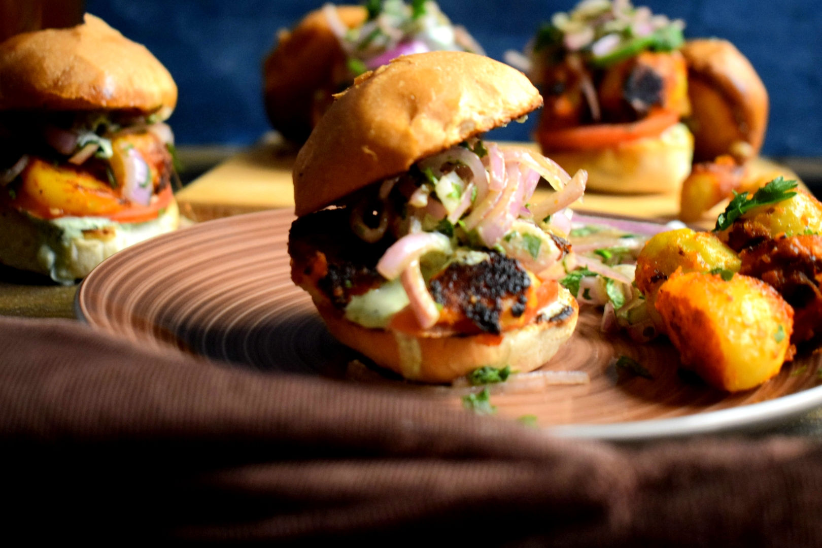 Tandoori Potato Slider