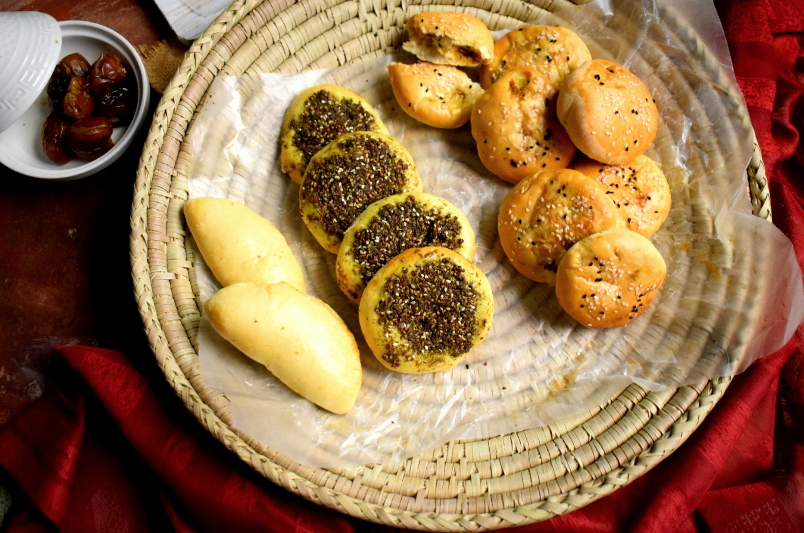 3 different Style Middle Eastern Breads - From My Kitchen