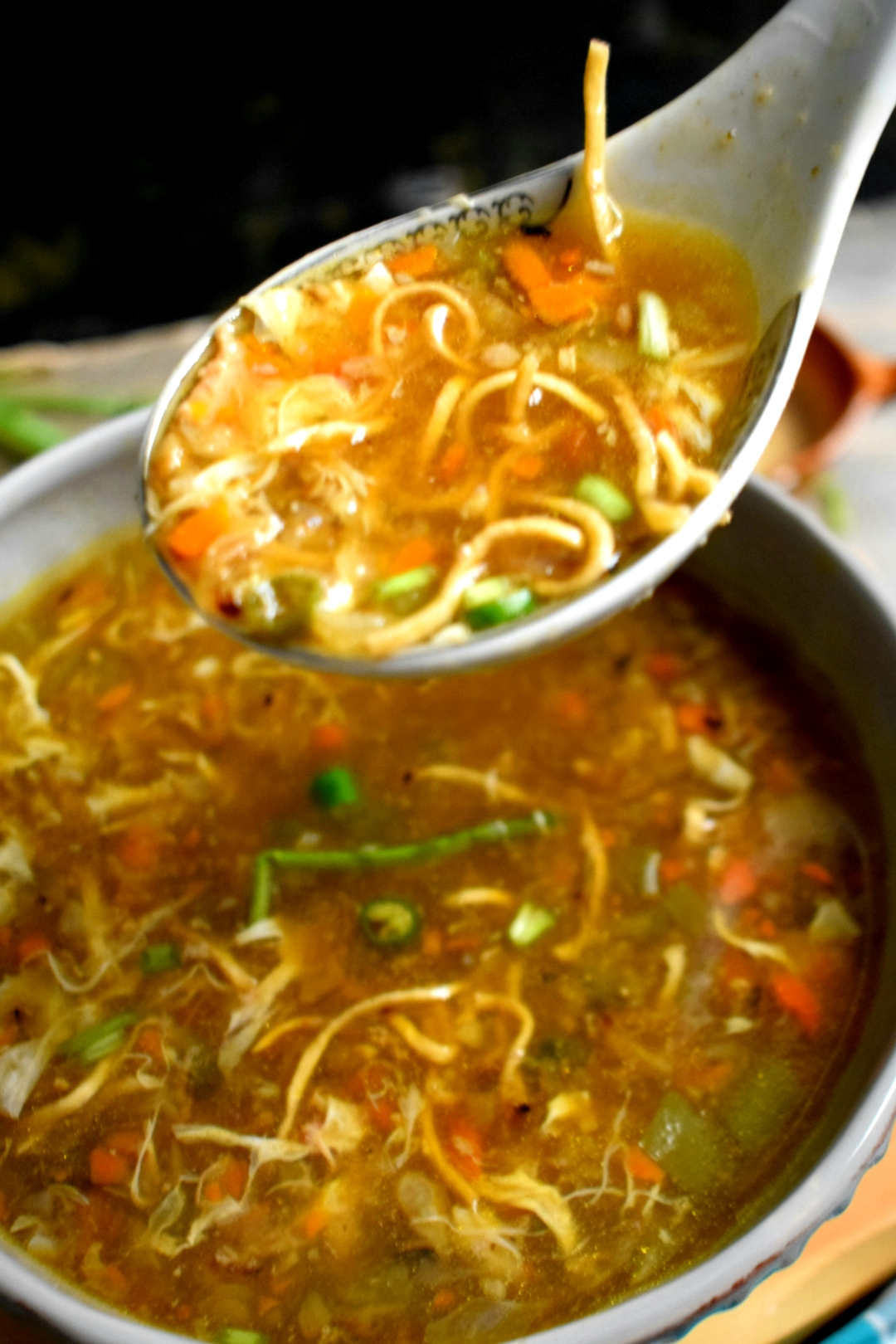 chicken manchow soup recipe