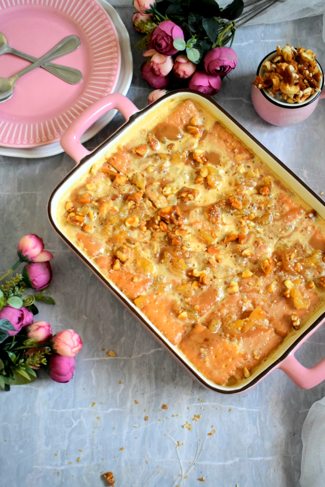 Toffee Pineapple Pudding