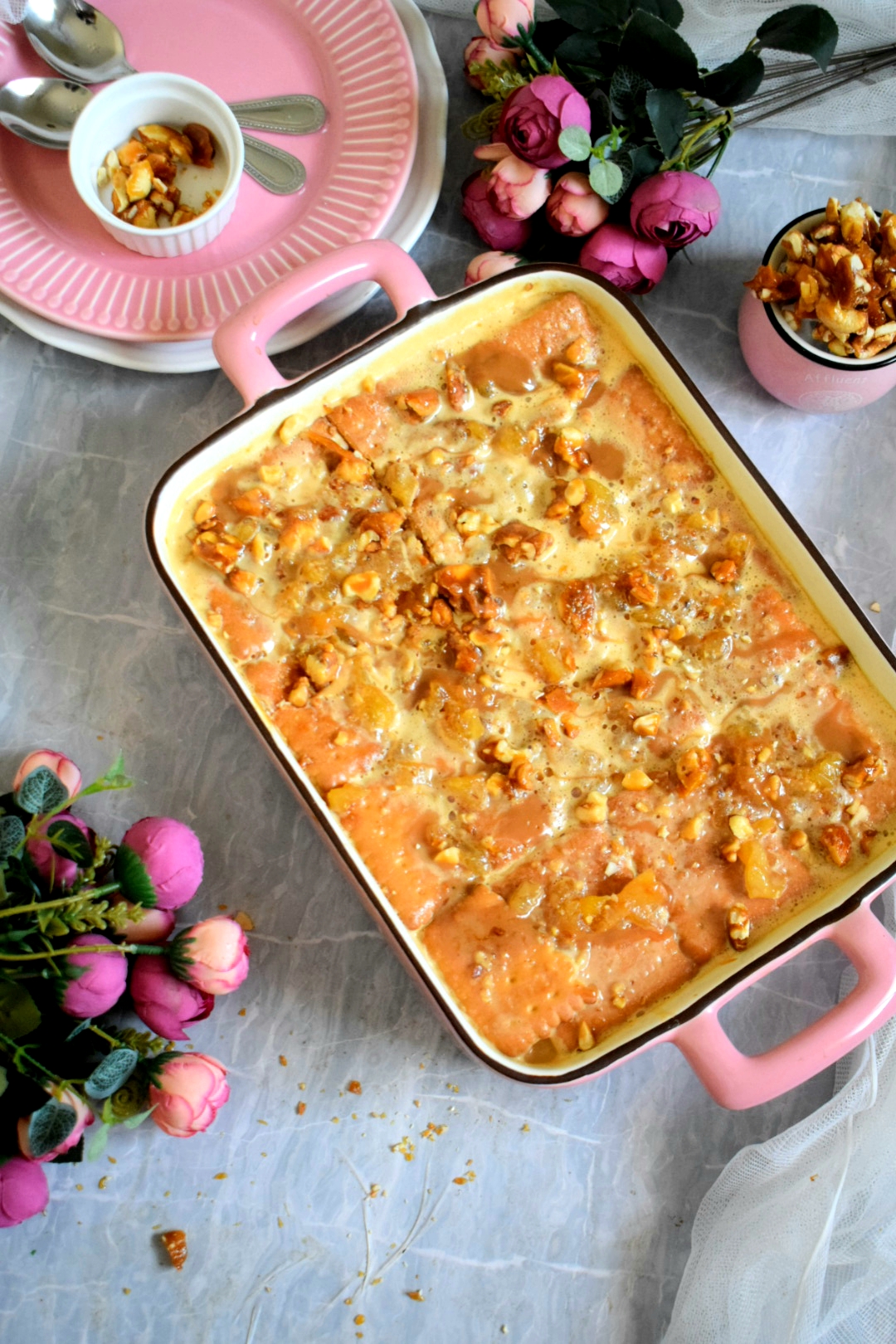 Toffee Pineapple Pudding