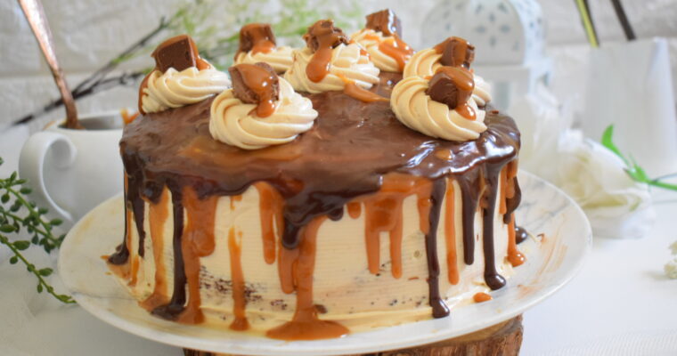 Chocolate Caramel Cake/ Mars Cake