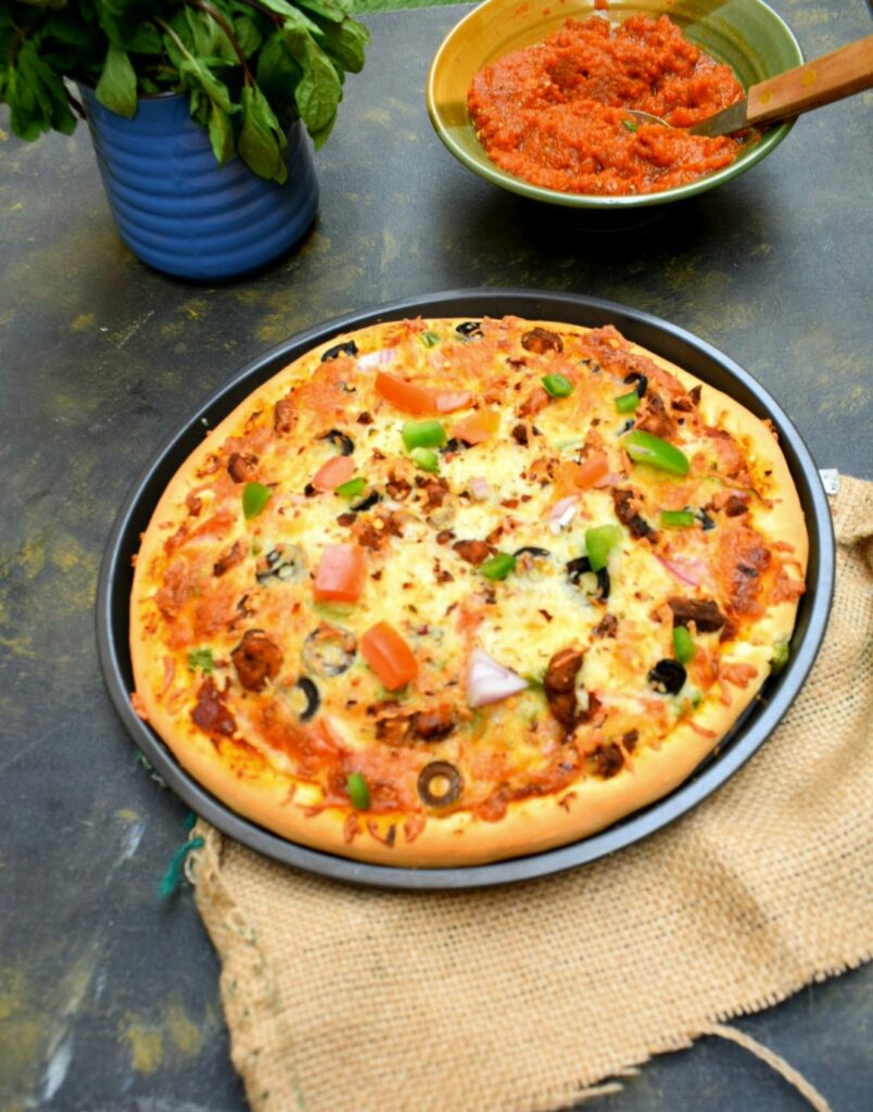 Chicken Pizza / Bubble Pizza