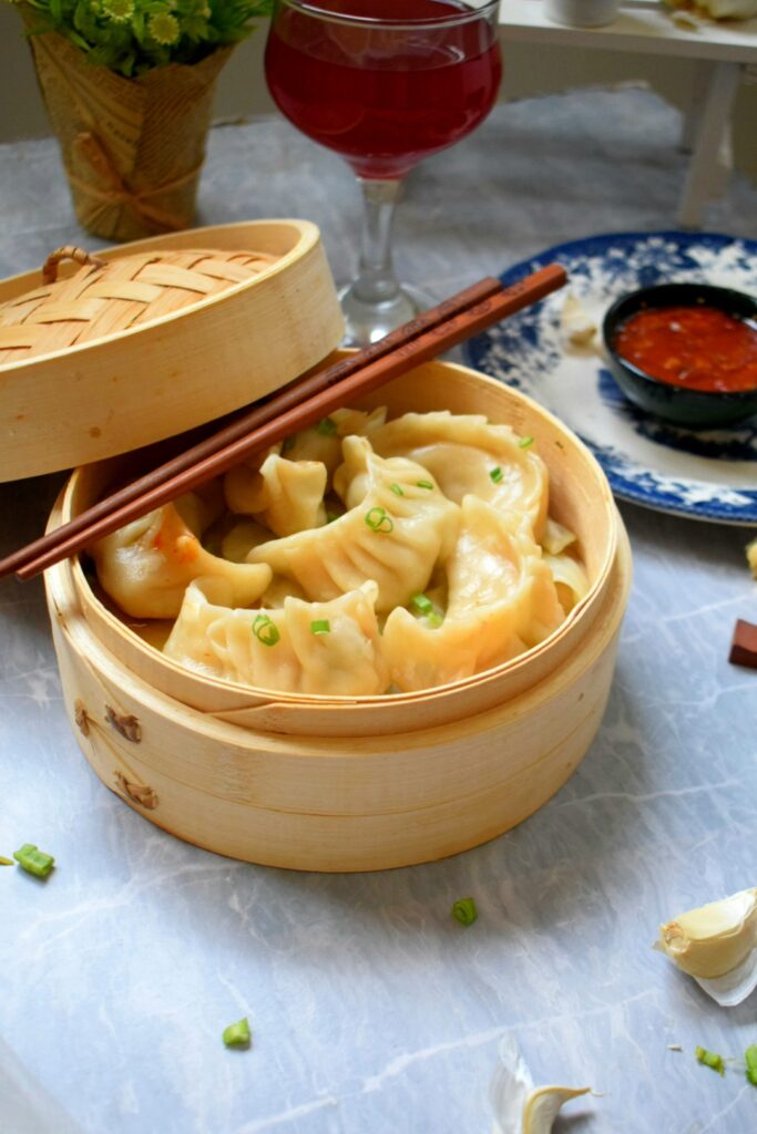 Chicken Momos in 2 Ways