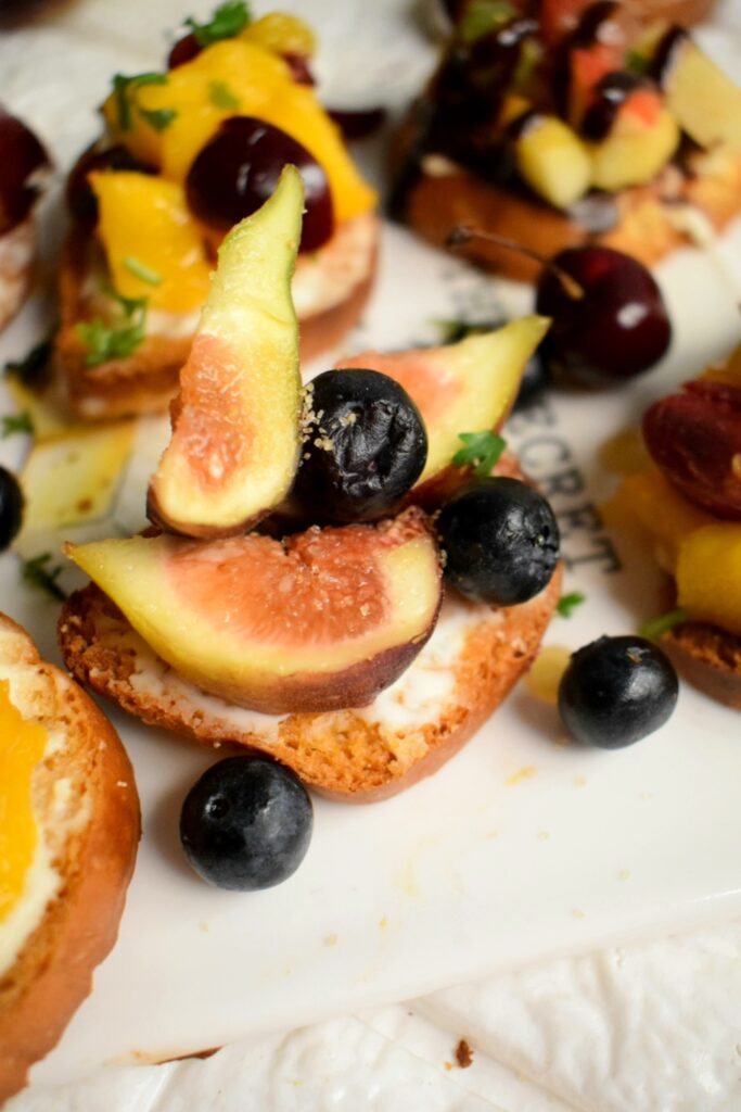 Fruit Crostini