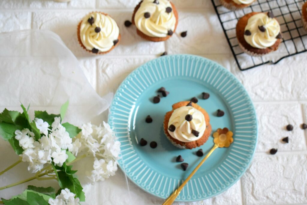 Brown Butter Chocolate Chip Cupcake