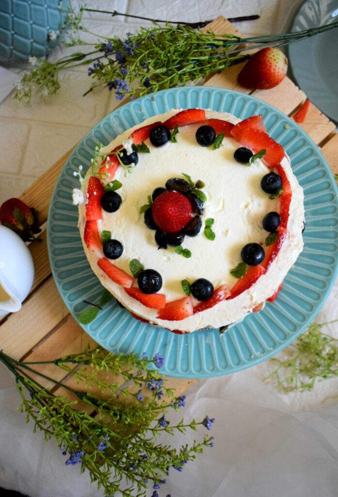 Berry Milk Cake