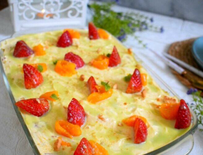 Fruit Cream Pudding