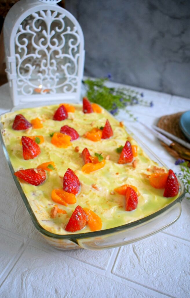 Fruit Cream Pudding