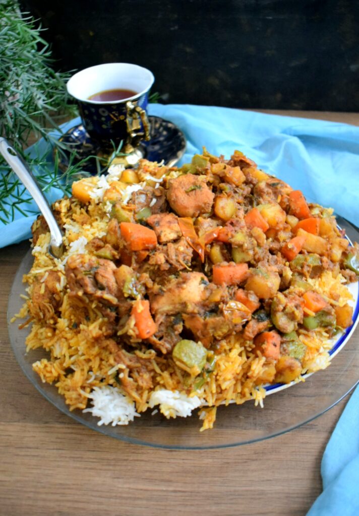 Easy Chicken & Veg Pulao