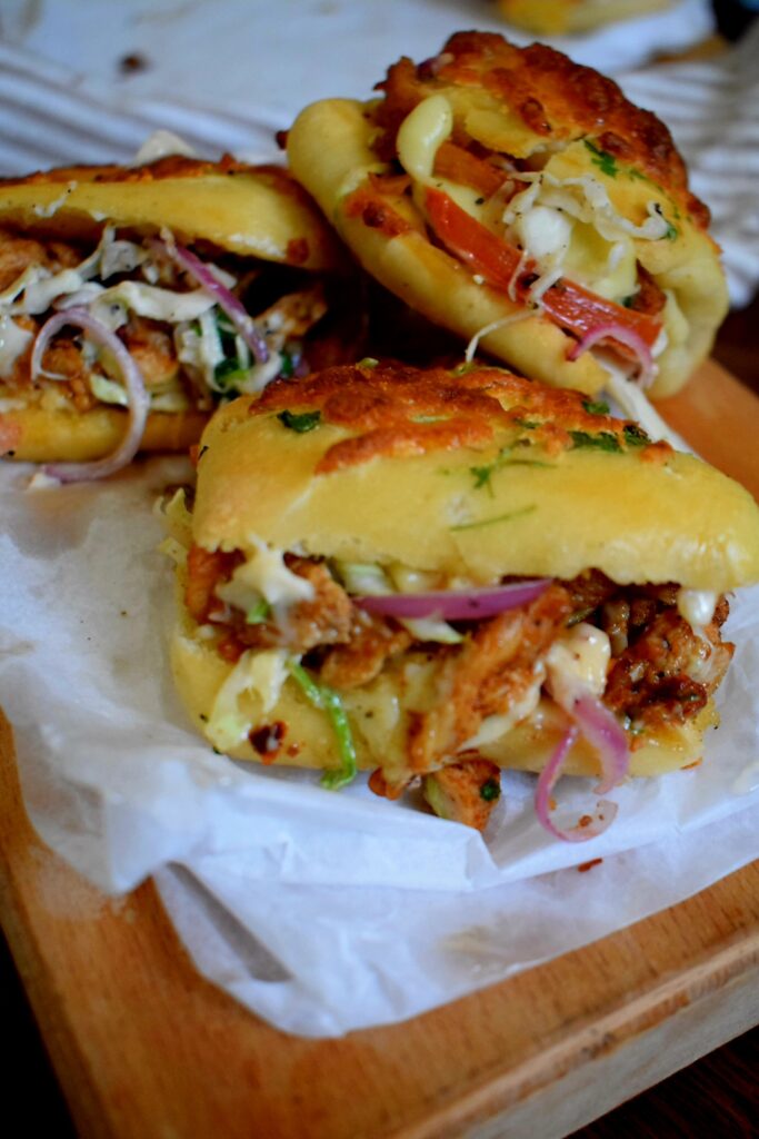 Cheesy Shawarma Breads