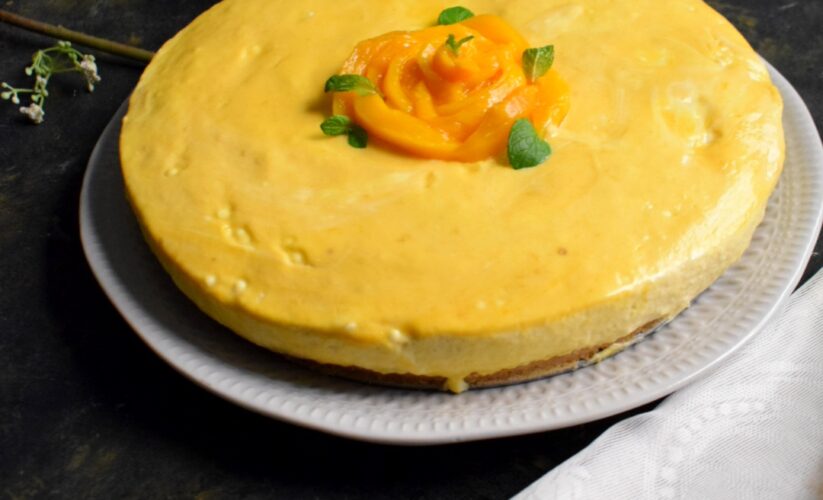 Tender Mango Cheesecake