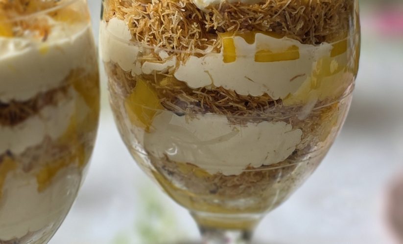 Mango Kunafa